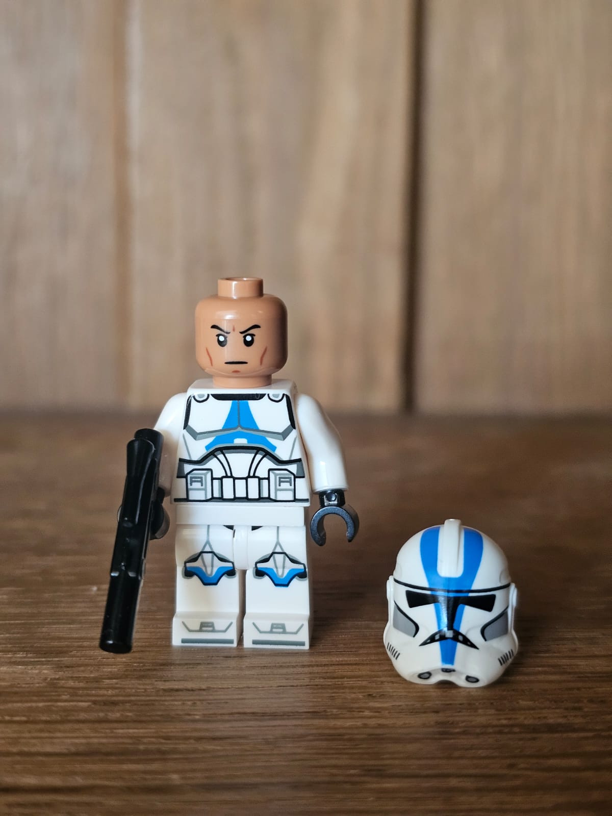 Clone Trooper 501st Legion Phase 2 – SW1094 Compatible – Star Wars Minifigure Accessory – Army Builder Quality