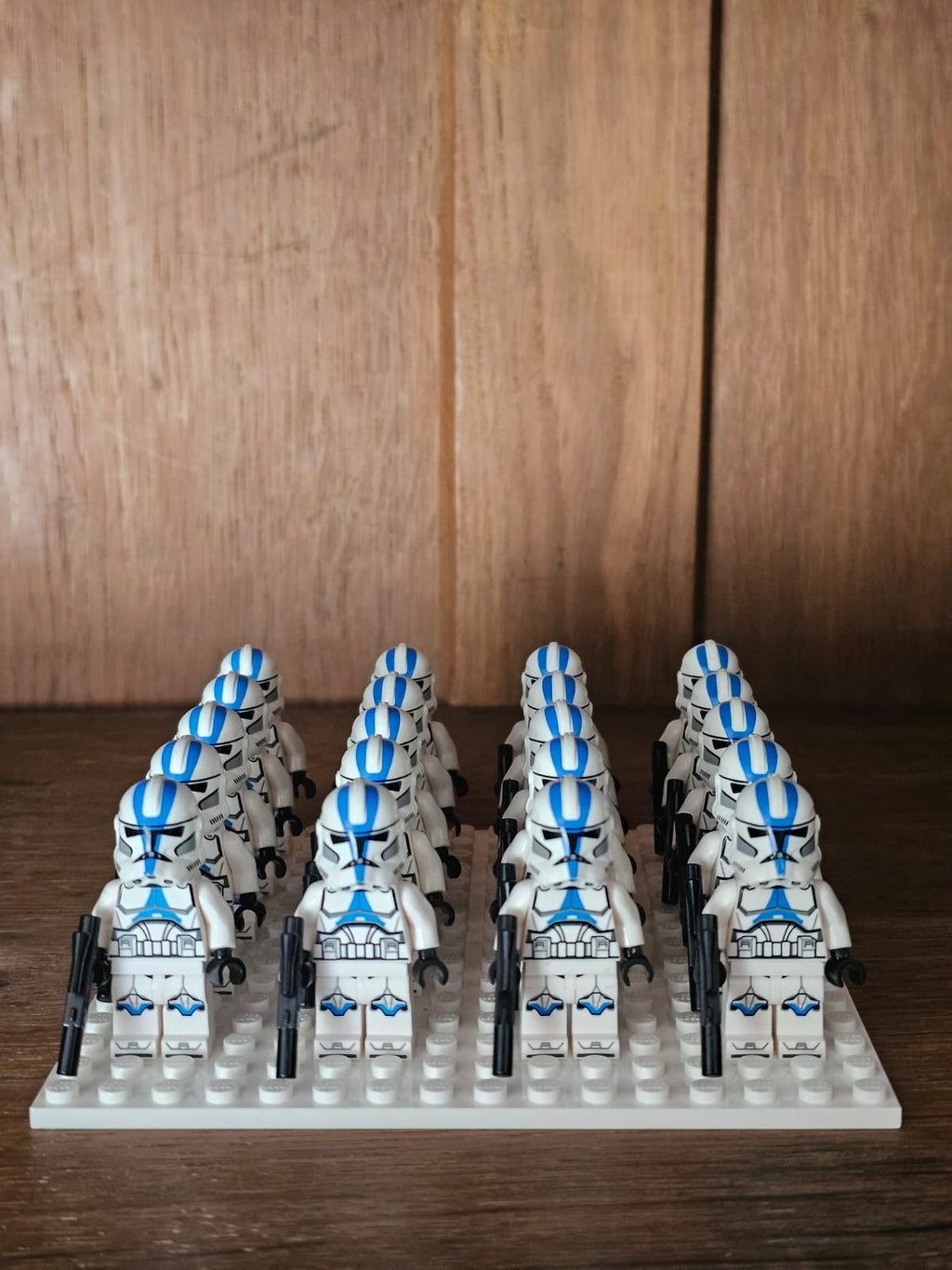 Clone Trooper 501st Legion Phase 2 – SW1094 Compatible – Star Wars Minifigure Accessory – Army Builder Quality