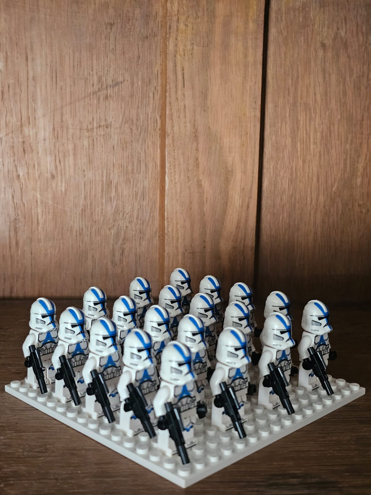 Clone Trooper 501st Legion Phase 2 – SW1094 Compatible – Star Wars Minifigure Accessory – Army Builder Quality