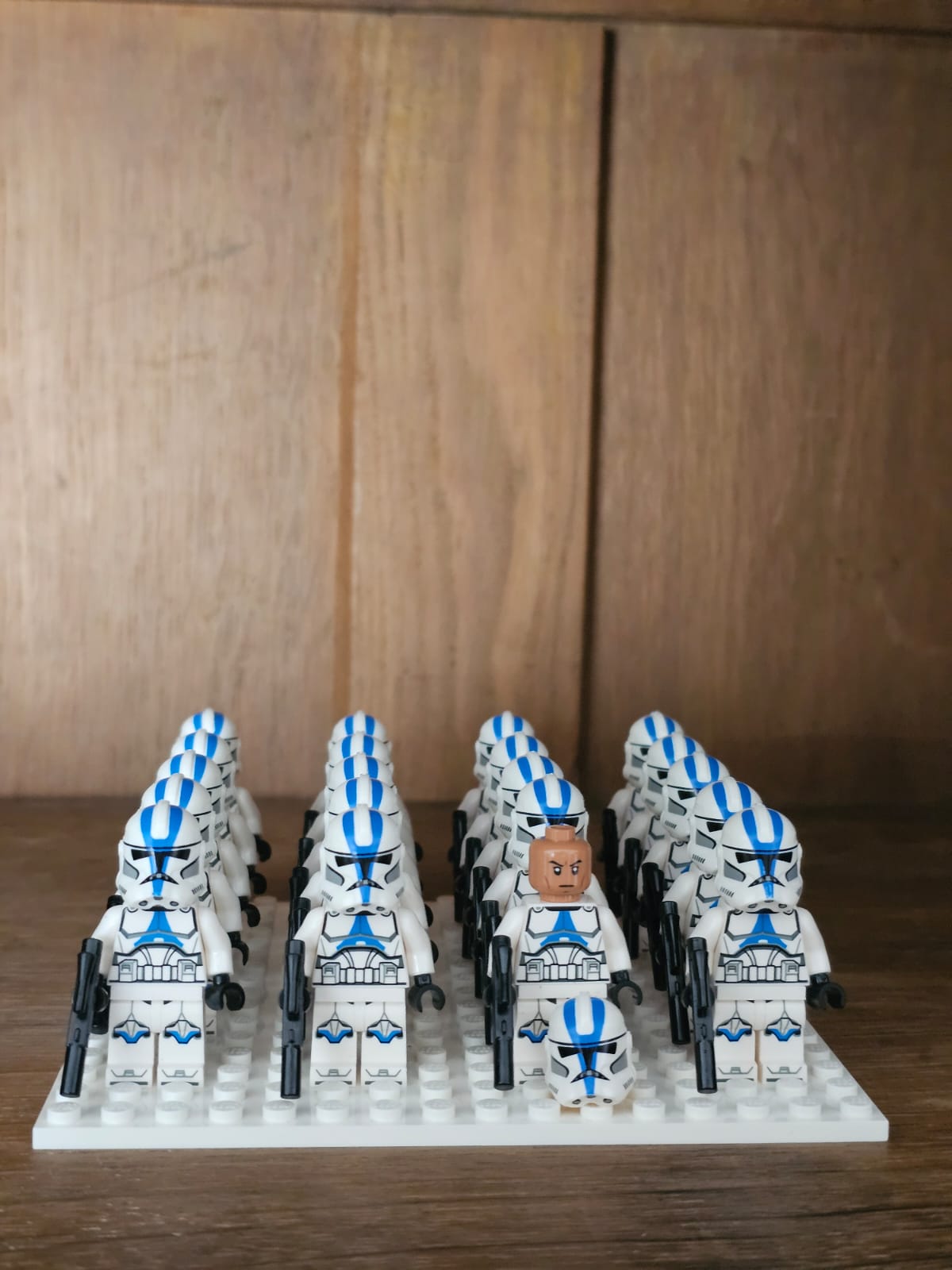 Clone Trooper 501st Legion Phase 2 – SW1094 Compatible – Star Wars Minifigure Accessory – Army Builder Quality