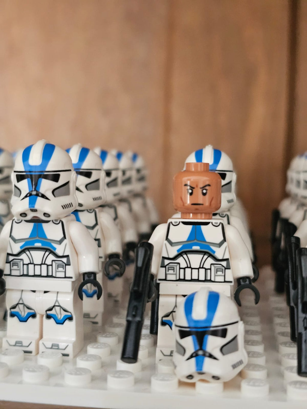 Clone Trooper 501st Legion Phase 2 – SW1094 Compatible – Star Wars Minifigure Accessory – Army Builder Quality
