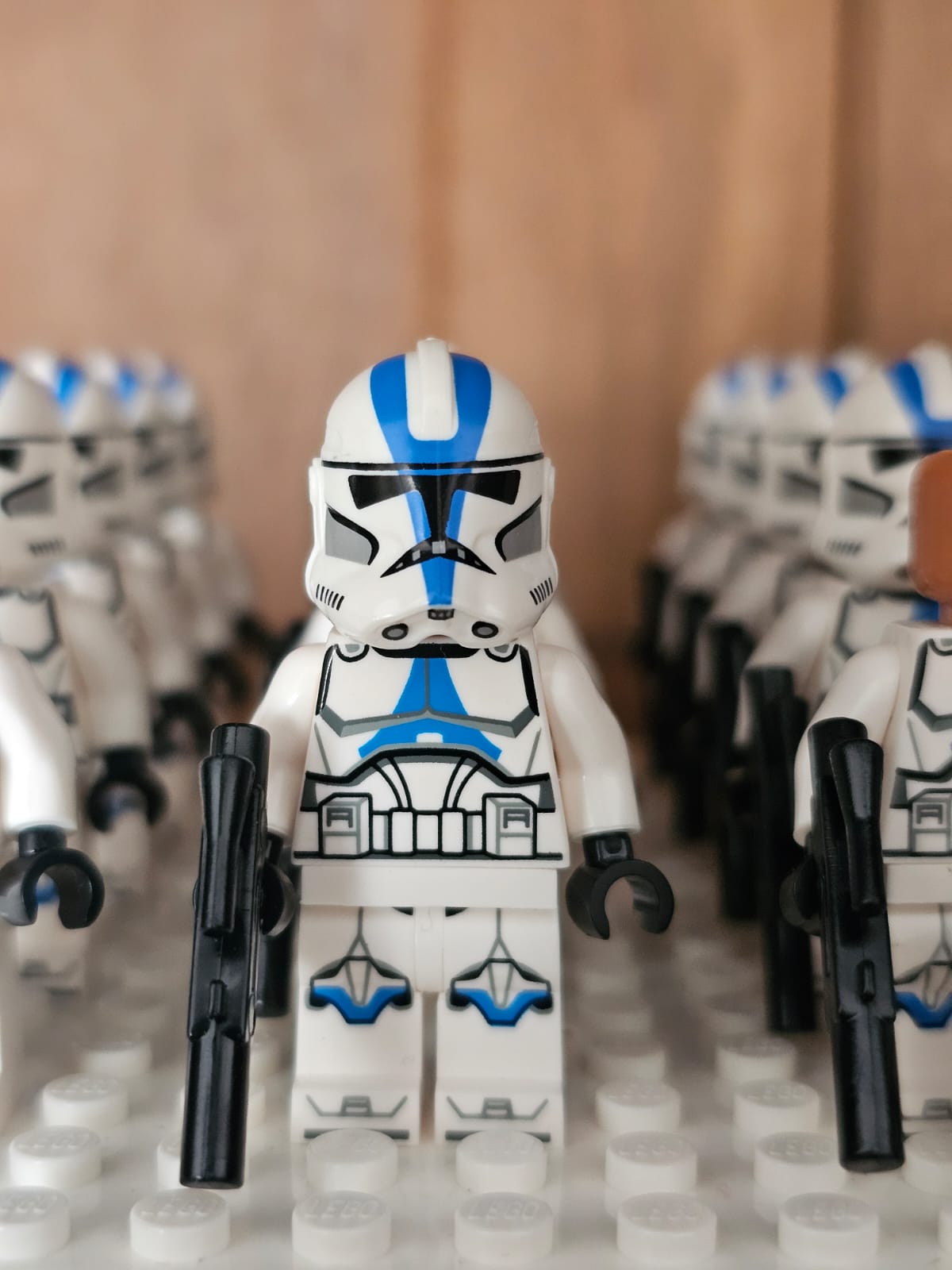 Clone Trooper 501st Legion Phase 2 – SW1094 Compatible – Star Wars Minifigure Accessory – Army Builder Quality