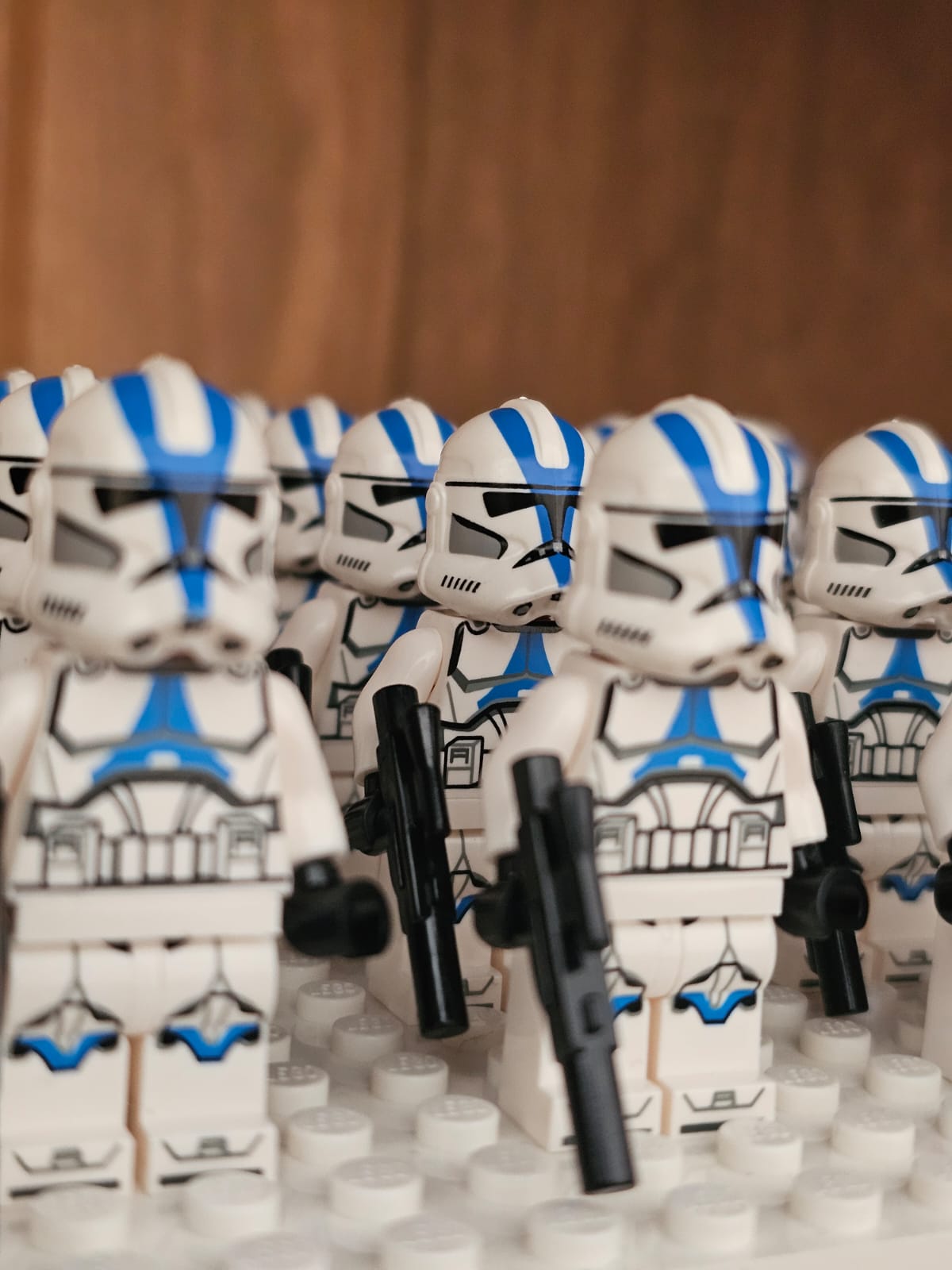 Clone Trooper 501st Legion Phase 2 – SW1094 Compatible – Star Wars Minifigure Accessory – Army Builder Quality