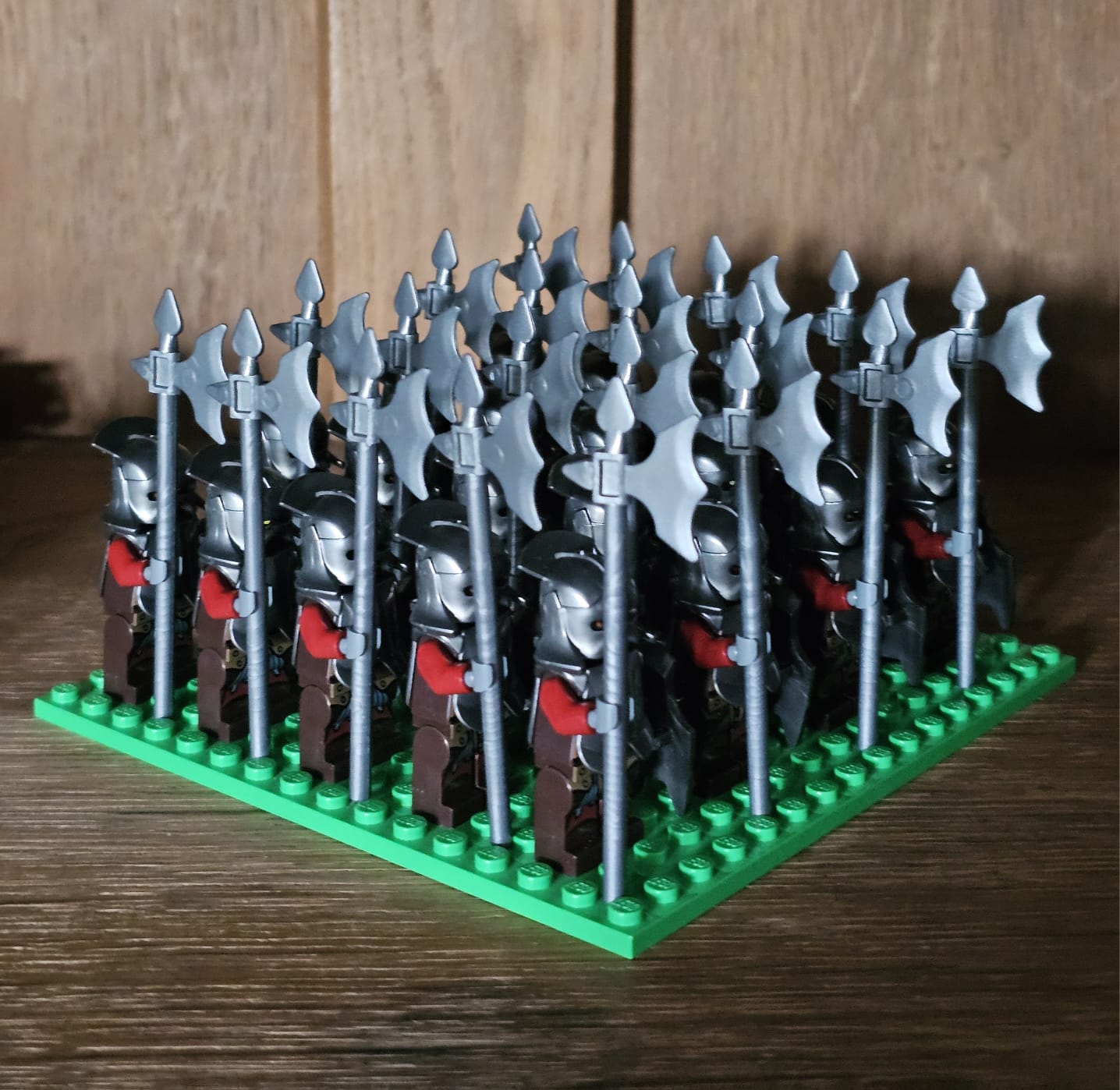 Uruk-hai Minifigure – Compatible Bricklink LOR022 – Ultra High Quality Army Building